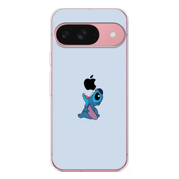Чехол с принтом «Stitch apple» для Google Pixel 10 Pro