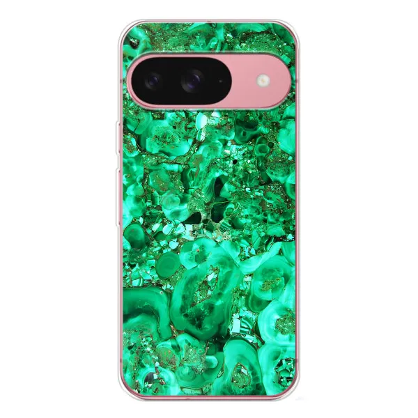 Чехол с принтом «Салатный Мрамор» для Google Pixel 10 Pro