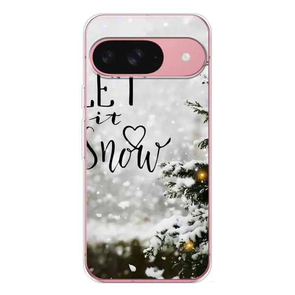 Чехол с принтом «Let it snow» для Google Pixel 10 Pro Чехол с принтом «Let it snow» для Google Pixel 10 Pro