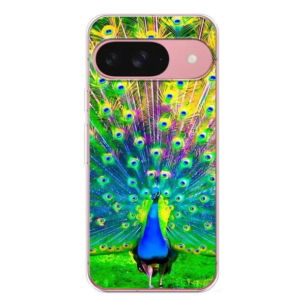 Чехол с принтом «Яркий Павлин» для Google Pixel 10