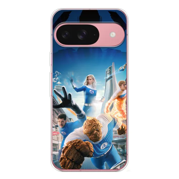 Чехол с принтом «Герои Фантастическая Четверка» для Google Pixel 10