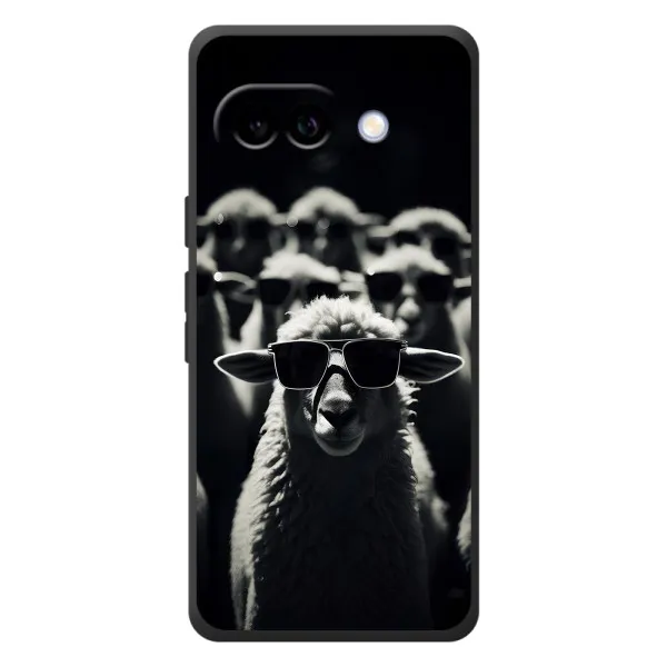 Чехол с принтом «Овечка в очках» для Google Pixel 10a