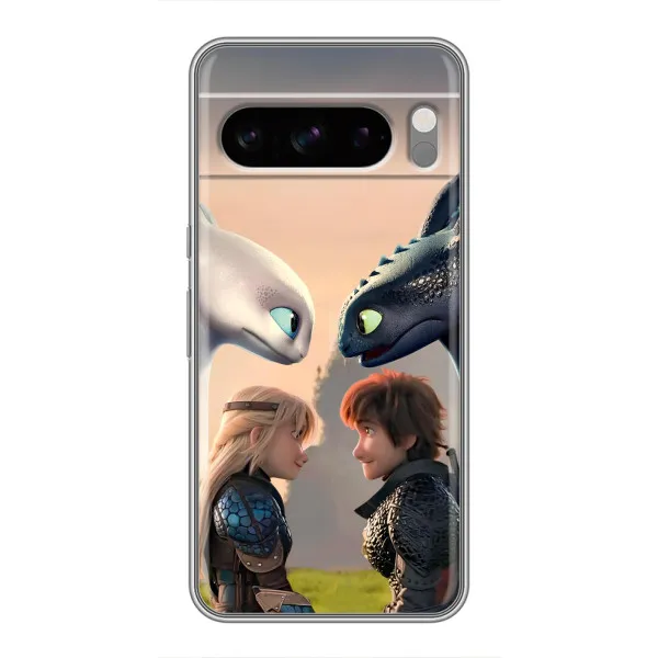 Чохол з принтом «Гикавка і Астрід» для Google Pixel 11 Pro