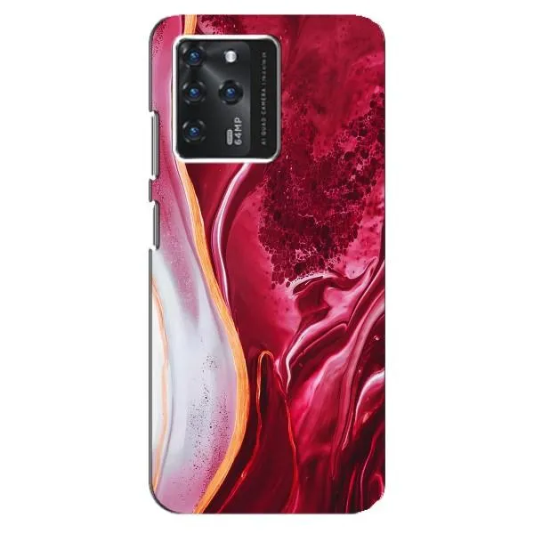 Чехол с принтом «Мрамор красный» для Google Pixel 2 XL