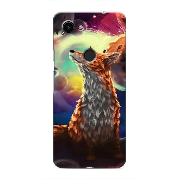 Чехол с принтом «Лисица в космосе» для Google Pixel 3 XL