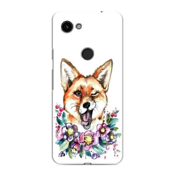 Чехол с принтом «Веселая лисичка» для Google Pixel 3 XL