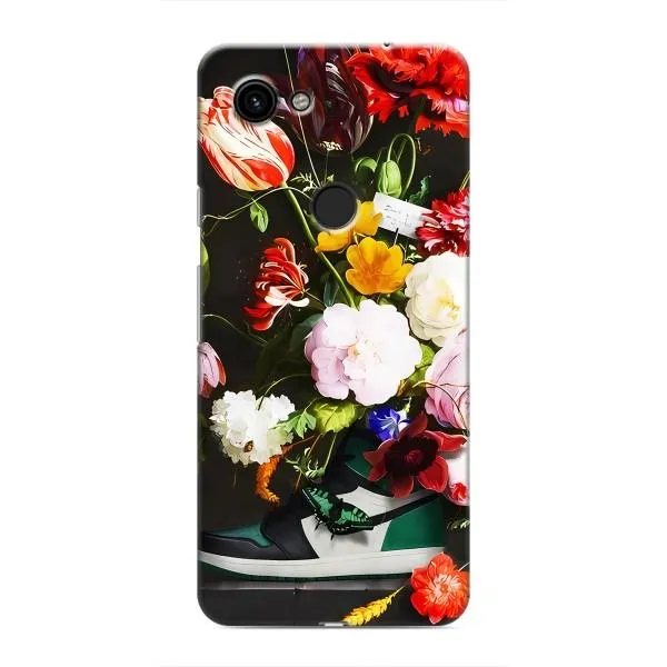 Чехол с принтом «Nike цветы» для Google Pixel 3a XL