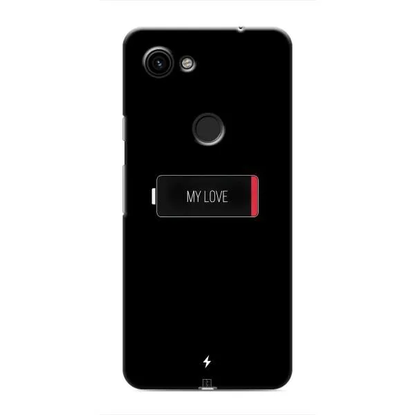 Чохол з принтом «Love battery» для Google Pixel 3a XL