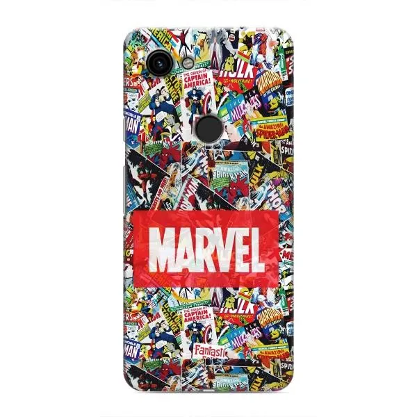 Чохол з принтом «Марвел комікси» для Google Pixel 3a XL