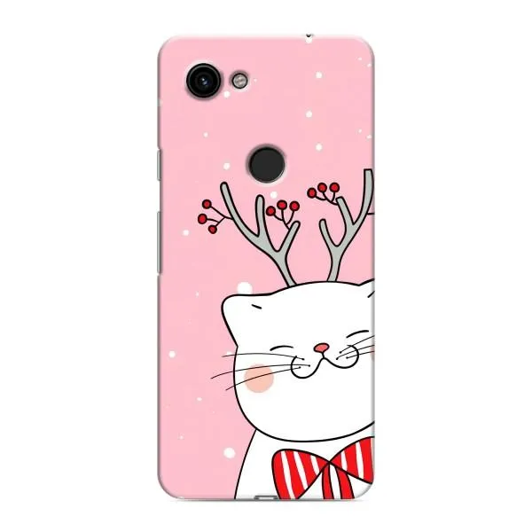 Чехол с принтом «Зимний кот» для Google Pixel 3a XL