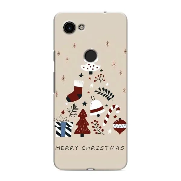Чехол с принтом «Merry Christmas» для Google Pixel 3a XL Чехол с принтом «Merry Christmas» для Google Pixel 3a XL