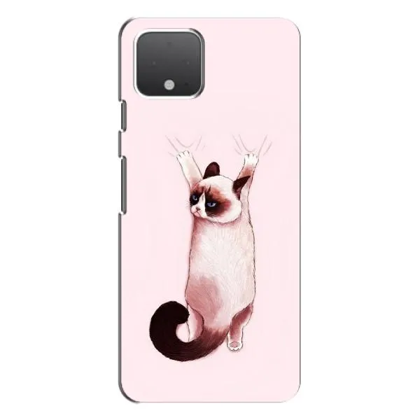 Чехол с принтом «Котик падает» для Google Pixel 4 XL