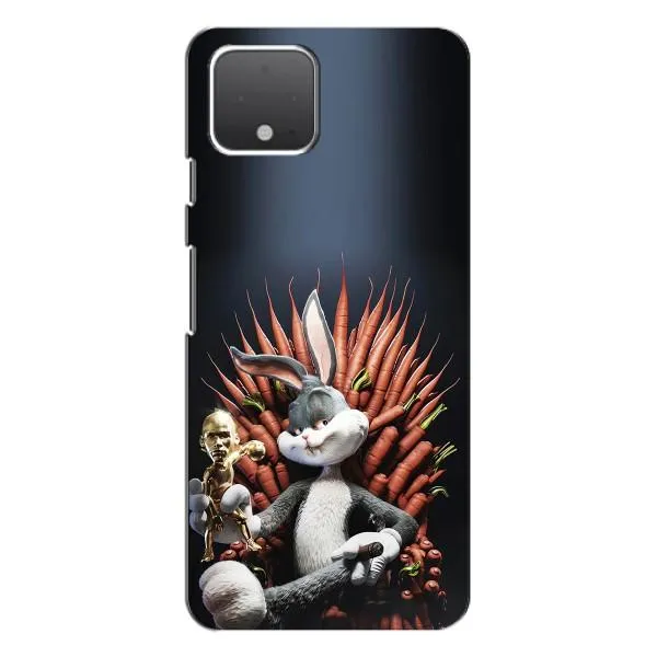 Чехол с принтом «Король Кролик» для Google Pixel 4