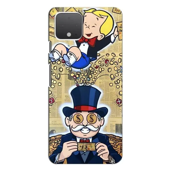 Чехол с принтом «Монополия Мен» для Google Pixel 4