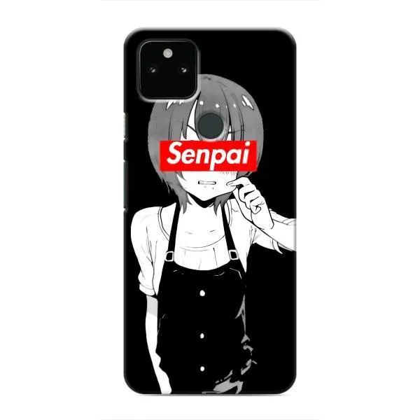 Чехол с принтом «Senpai» для Google Pixel 4a 5G