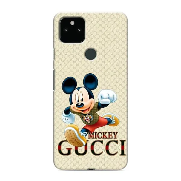 Чехол с принтом «Mikki Gucci» для Google Pixel 4a 5G Чехол с принтом «Mikki Gucci» для Google Pixel 4a 5G