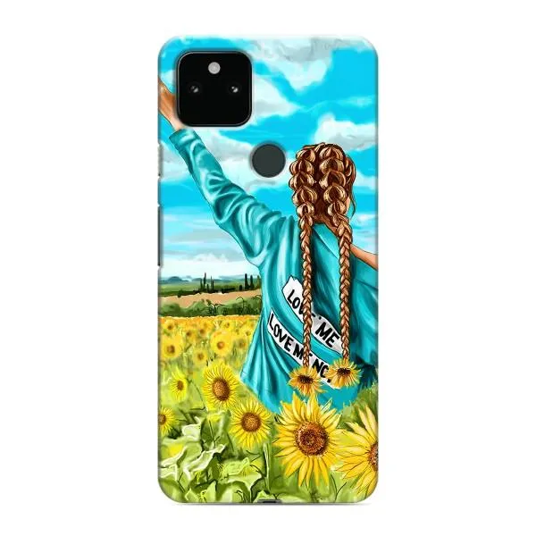 Чехол с принтом «Украиночка» для Google Pixel 4a 5G