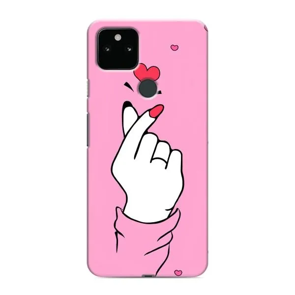 Чехол с принтом «Знак Love» для Google Pixel 4a 5G