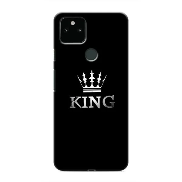 Чехол с принтом «KING» для Google Pixel 4a 5G