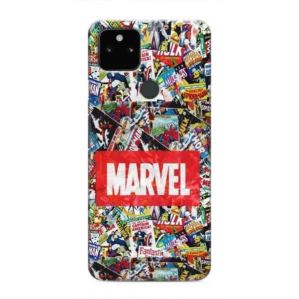 Чехол с принтом «Марвел комиксы» для Google Pixel 5