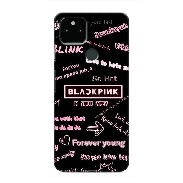 Чохол з принтом «BLACKPINK» для Google Pixel 5