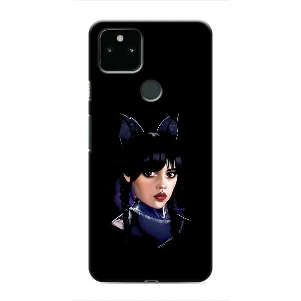Чехол с принтом «серьезная Уэнздей» для Google Pixel 5