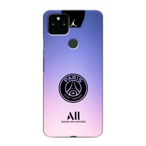Чехол с принтом «лого PSG» для Google Pixel 5a 5G Чехол с принтом «лого PSG» для Google Pixel 5a 5G