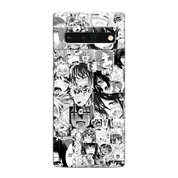 Чехол с принтом «Ahegao manga» для Google Pixel 6 Pro