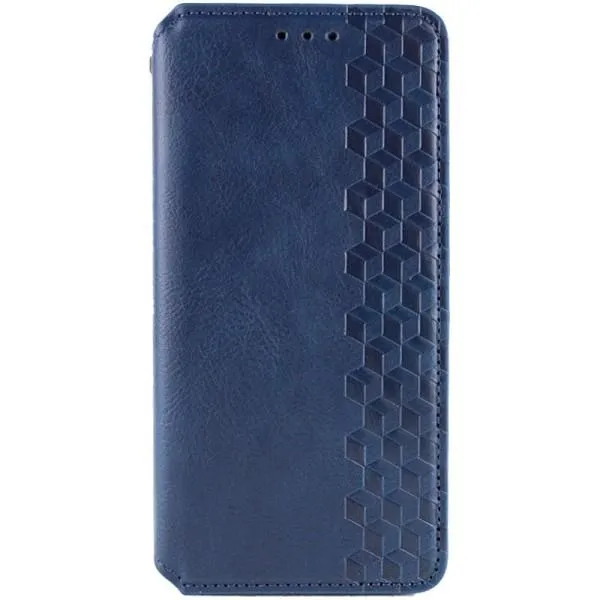 Кожаный чехол-книжка GETMAN Cubic (PU) для Google Pixel 6 — Синий — фото 1