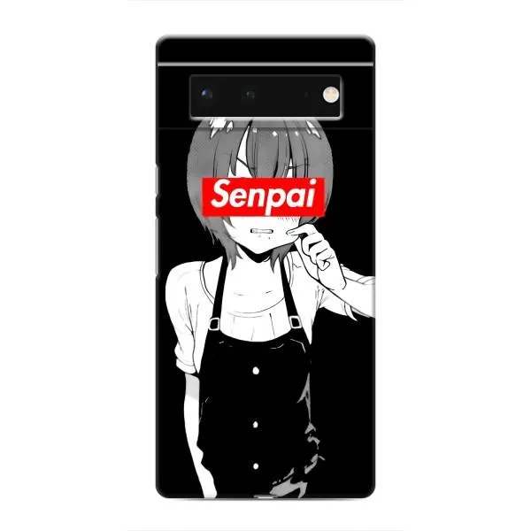 Чехол с принтом «Senpai» для Google Pixel 6 Чехол с принтом «Senpai» для Google Pixel 6