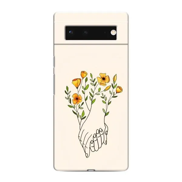 Чехол с принтом «Руки любви» для Google Pixel 6 Чехол с принтом «Руки любви» для Google Pixel 6