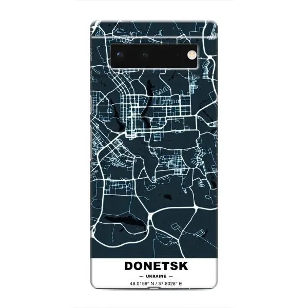 Чехол с принтом «Донецк» для Google Pixel 6