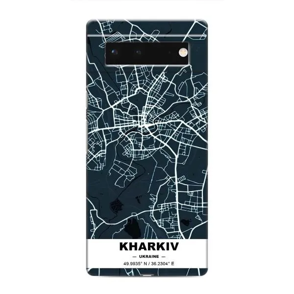 Чехол с принтом «Харьков» для Google Pixel 6