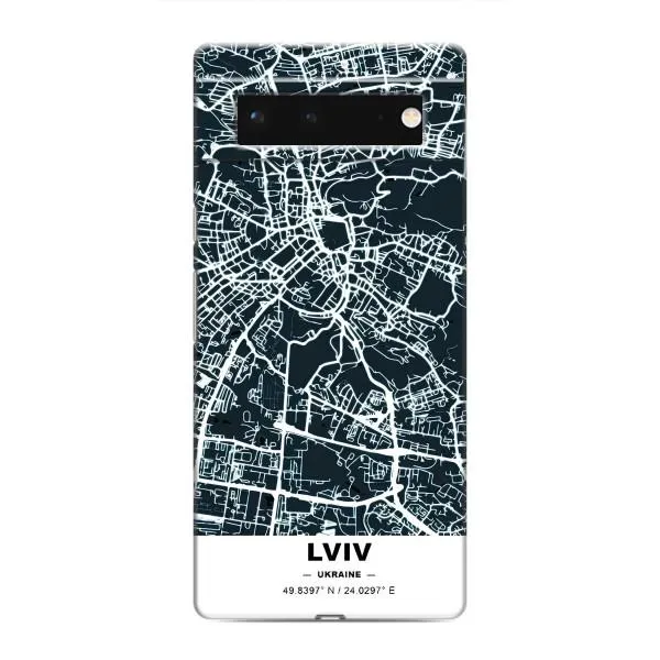 Чехол с принтом «Львов» для Google Pixel 6