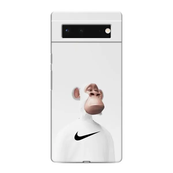 Чехол с принтом «обезьяна NFT Nike» для Google Pixel 6