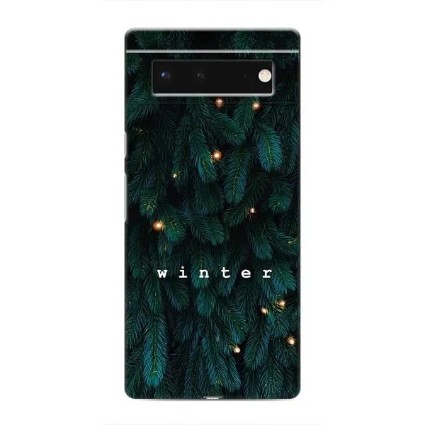 Чехол с принтом «Winter» для Google Pixel 6