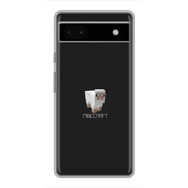 Чехол с принтом «Овечка Майнкрафт» для Google Pixel 6a