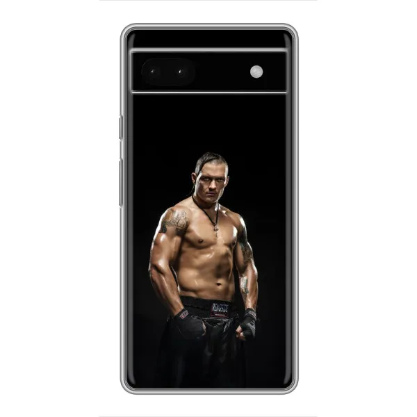Чехол с принтом «Чемпион Александр Усик» для Google Pixel 6a Чехол с принтом «Чемпион Александр Усик» для Google Pixel 6a