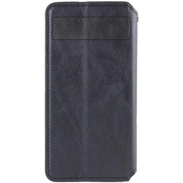 Кожаный чехол-книжка GETMAN Cubic (PU) для Google Pixel 7 Pro — Черный — фото 2