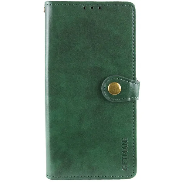 Кожаный чехол-книжка GETMAN Gallant (PU) для Google Pixel 7 Pro — Зеленый — фото 1