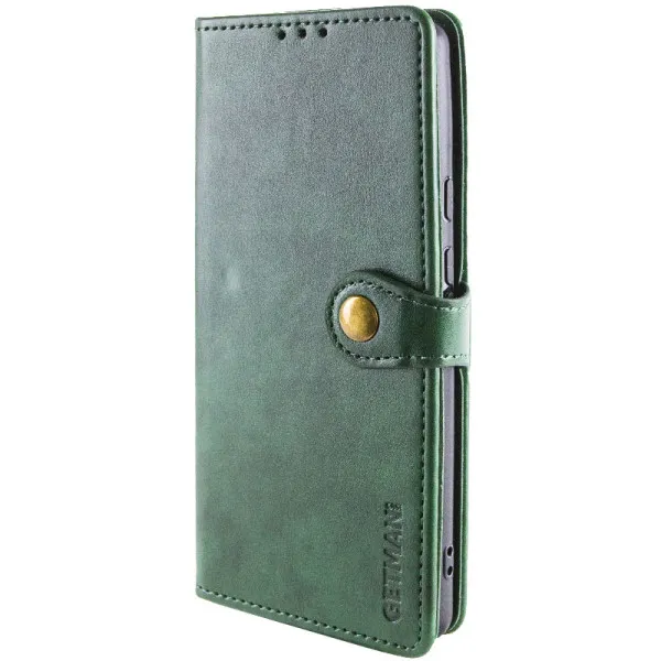 Кожаный чехол-книжка GETMAN Gallant (PU) для Google Pixel 7 Pro — Зеленый — фото 3
