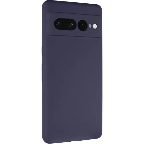 Чехол Silicone Cover Lakshmi Full Camera (AAA) для Google Pixel 7 Pro — Темно-синий — фото 1