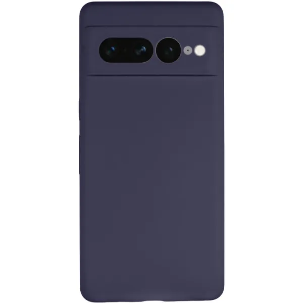 Чехол Silicone Cover Lakshmi Full Camera (AAA) для Google Pixel 7 Pro — Темно-синий — фото 2