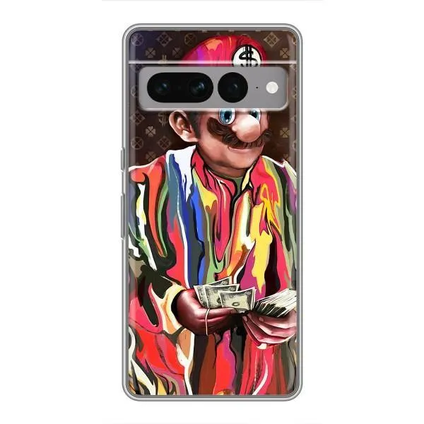Чехол с принтом «Mario LV» для Google Pixel 7 Pro