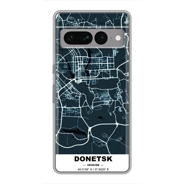 Чехол с принтом «Донецк» для Google Pixel 7 Pro