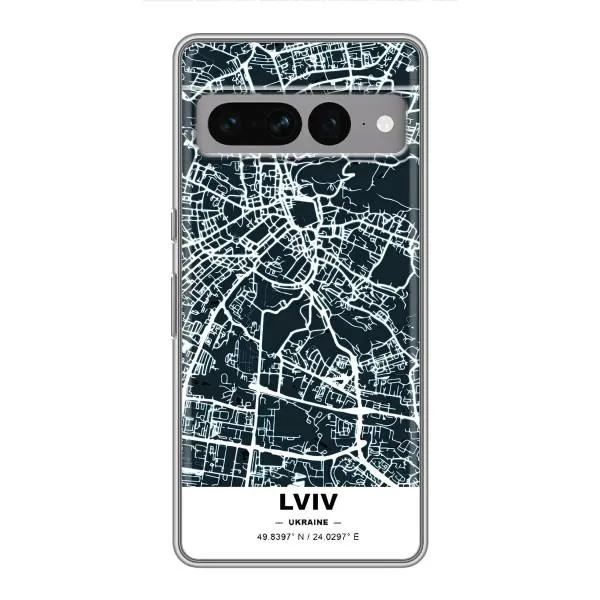 Чехол с принтом «Львов» для Google Pixel 7 Pro