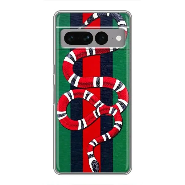Чехол с принтом «Gucci змия» для Google Pixel 7 Pro Чехол с принтом «Gucci змия» для Google Pixel 7 Pro