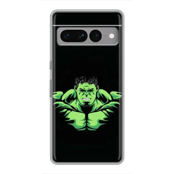Чехол с принтом «Зелёный Халк» для Google Pixel 7 Pro