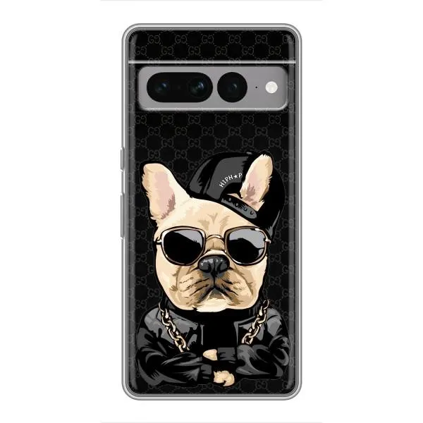 Чехол с принтом «Стильная собака» для Google Pixel 7 Pro
