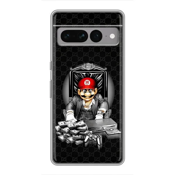 Чехол с принтом «Супер Марио» для Google Pixel 7 Pro
